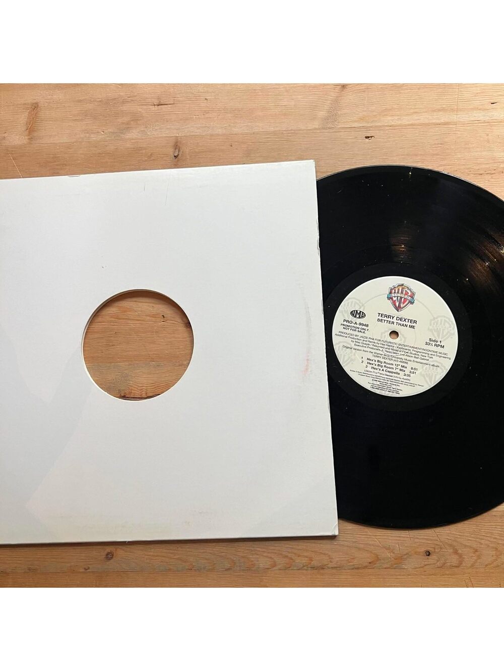Terry Dexter - Better than Me 33rpm VG+ VR26